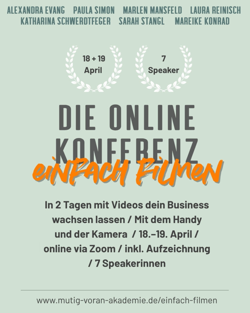 \"Einfach filmen!\" - Mit Videos Bewegung in die Fotografie bringen