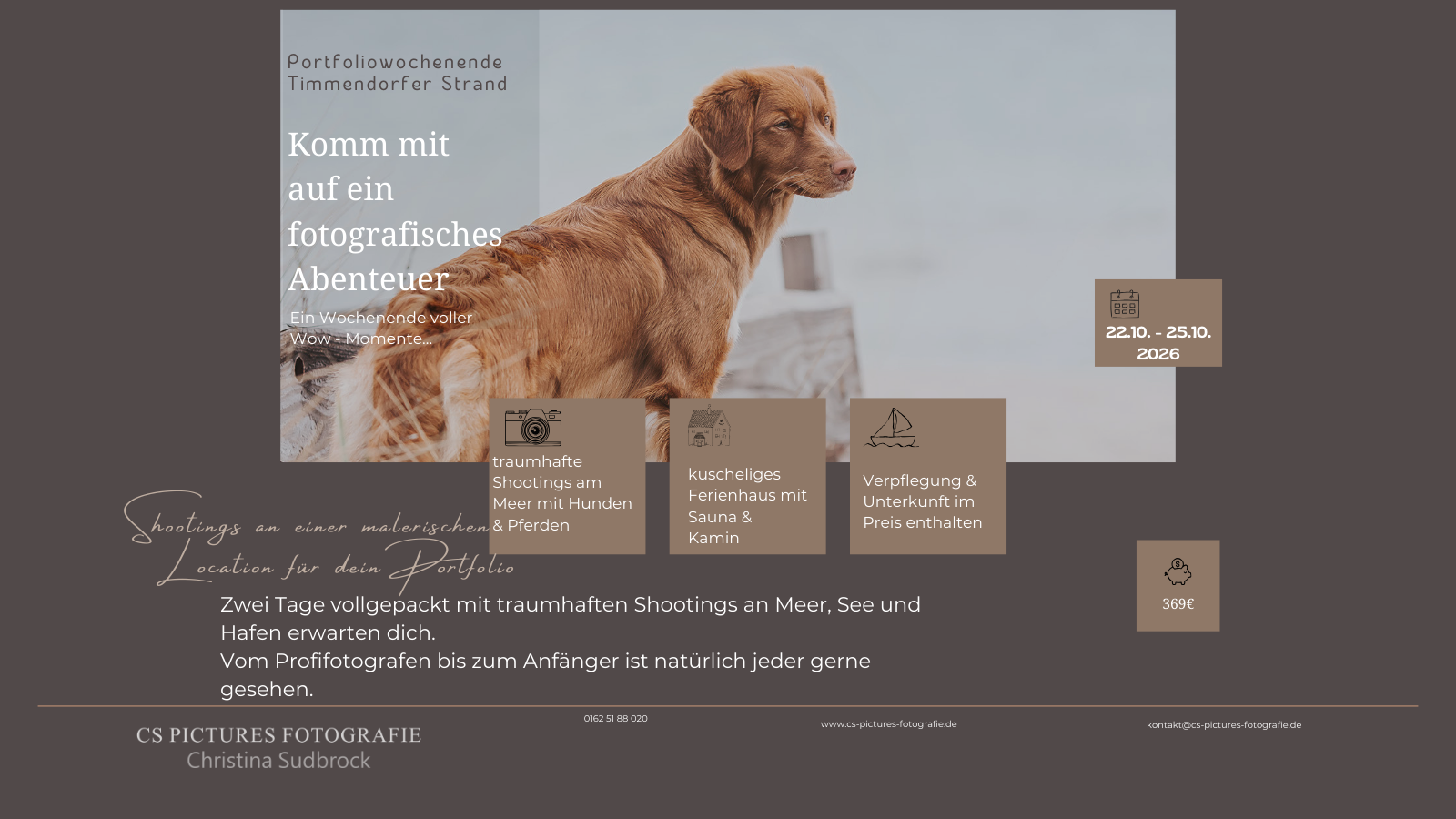 Portfoliowochenende Timmendorfer Strand 5.0 *coming soon*